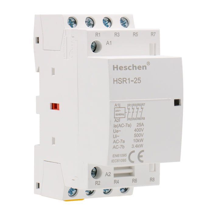 Contacteur secteur domestique HSR1-25 25A 4P NC normalement fermé