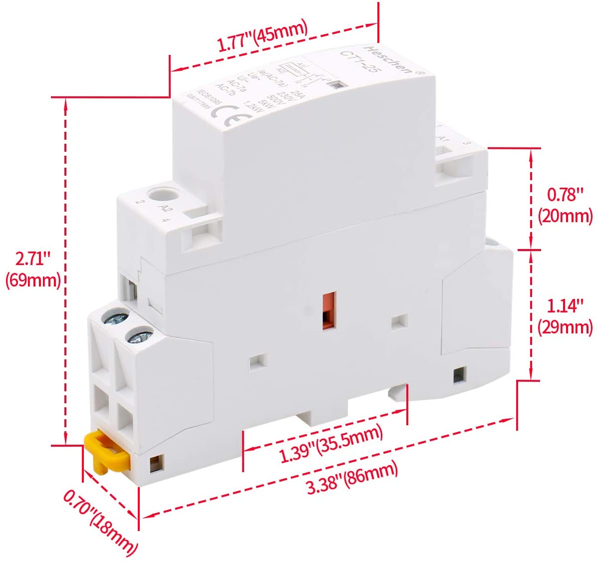 Contattore domestico 220v 2P