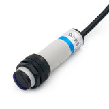 Heschen M18 Photoelectric Sensor Diffuse Reflection Sensor Switch E3F-DS10C4 NPN NO 200mA Sensing Distance 10cm 3 Wires