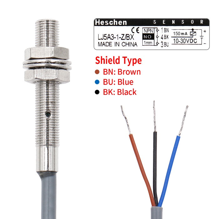 Commutateur de capteur de proximité inductif normalement ouvert