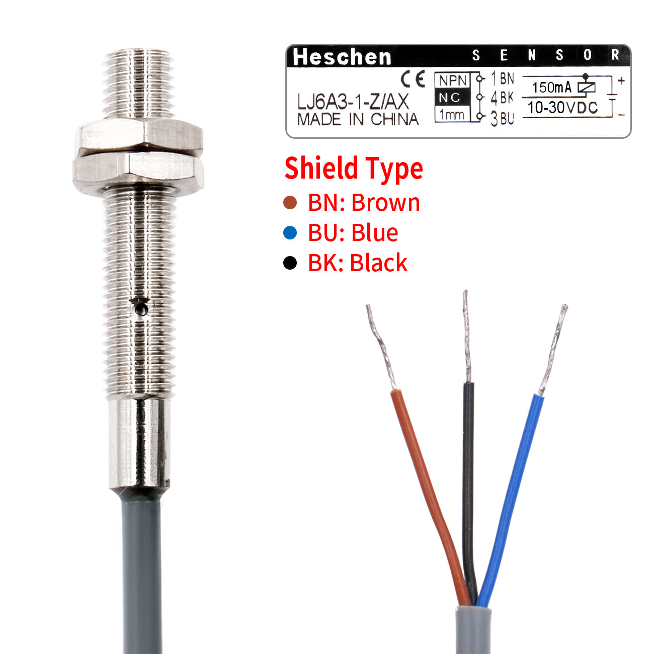 Inductive Proximity Sensor Switch Normally Closed