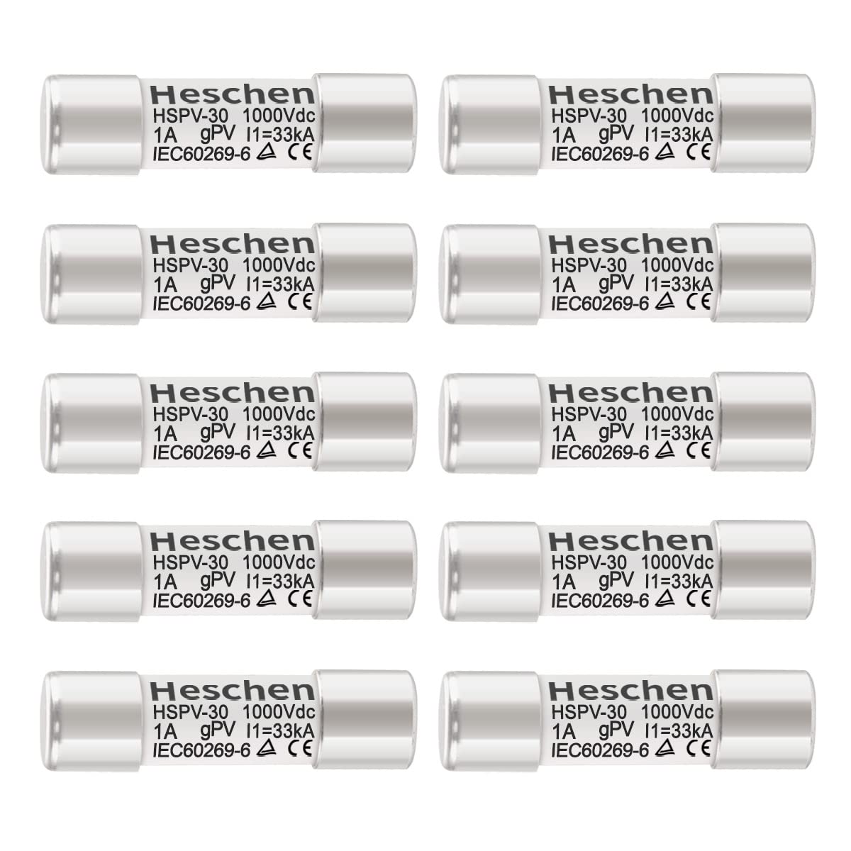 HelioProtection® HP10NH, Fusibles photovoltaïques gPV 1000VDC  Mersen  Electrical Power: Fuses, Surge Protective Devices, Cooling & Bus Bars