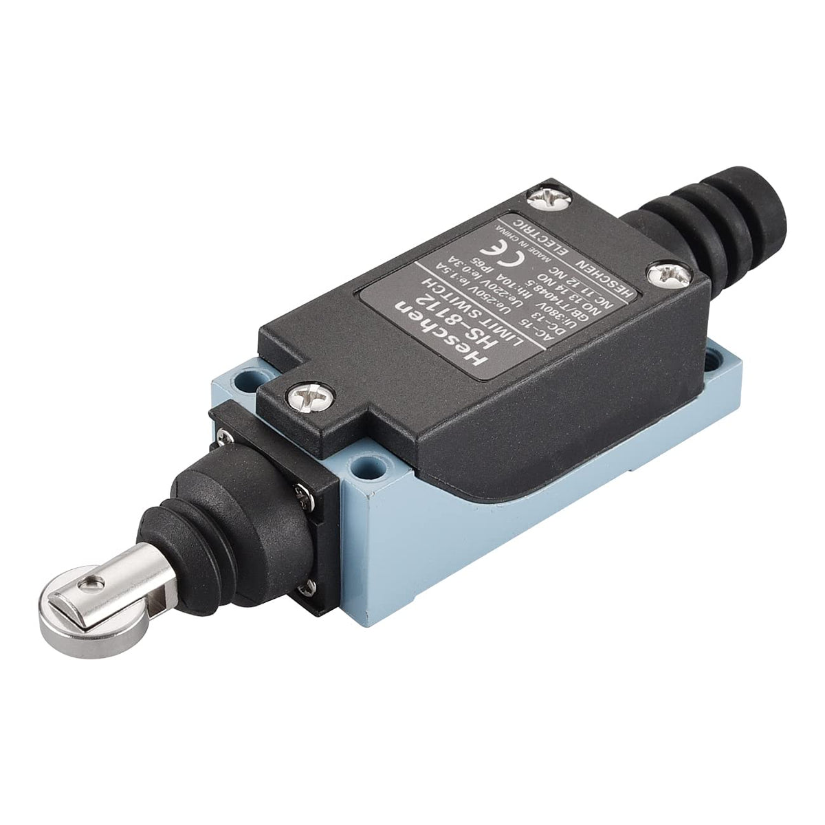 Parallel Roller Plunger Limit switch HS-8112(TZ-8112, ME-8112, XCE 102)  Enclosed NO NC Momentary
