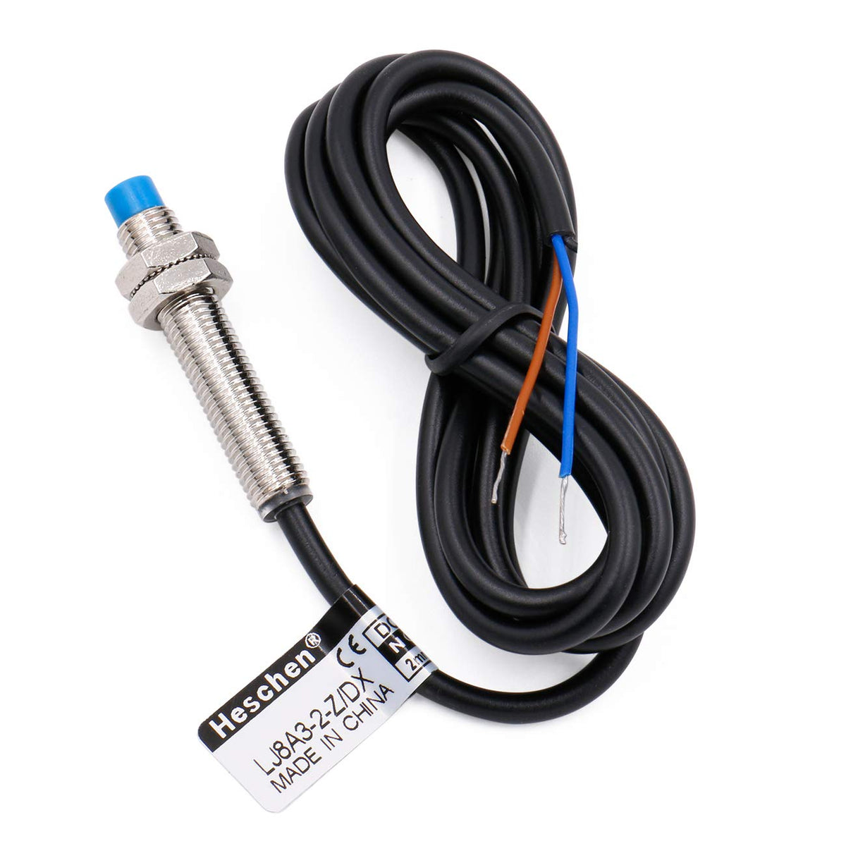 Inductive Proximity Sensor Switch Non-Shield Type Detector 2mm Normally  Closed(NC) 2 Wire