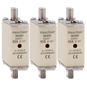 Cylindrical Type Fuse Link NH000-40A