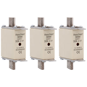 Cylindrical Type Fuse Link NH000-50A
