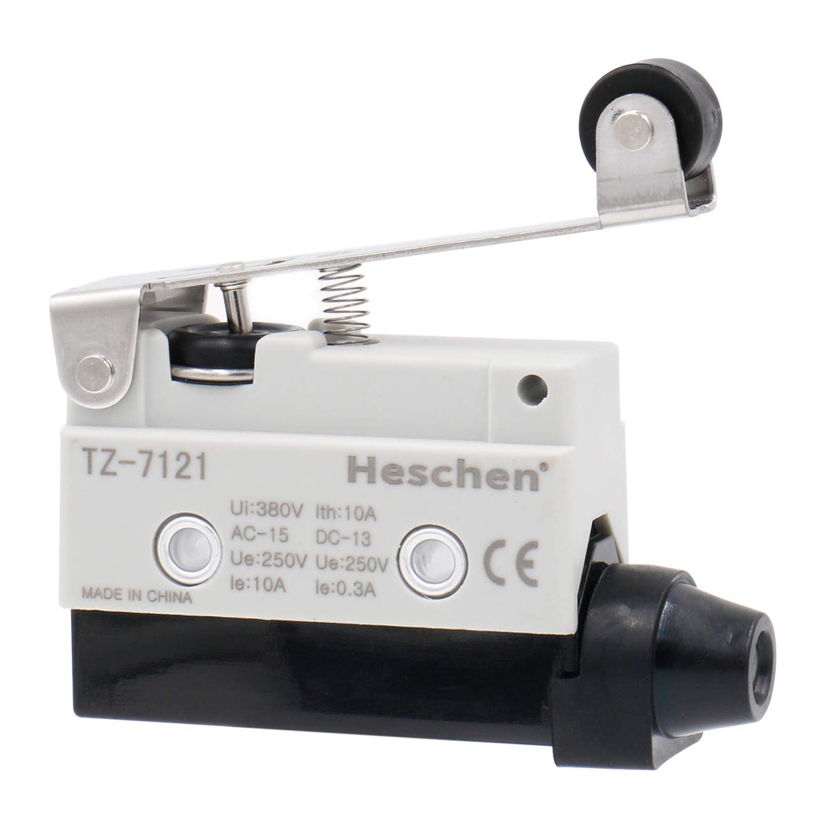 Limit Switch, HS-8104, Rotary Roller Lever, 10A 250VAC, SPDT