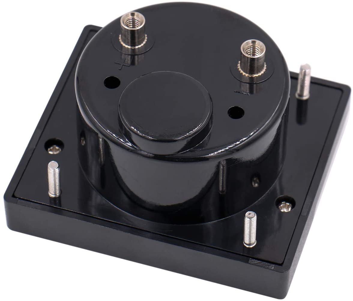 Heschen Voltmètre Rectangulaire Panneau Analogique Voltmètre Voltage 670  Style DC 0-10 V Classe 2.0 : : Bricolage