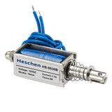 Hechen solenoid electromagnet HS-0530B DC 12V 1.7A 5N 10mm stroke push pull type open frame