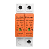 Heschen Surge Protective Device, LYD1-C40/275, 2P 275V 20KA, Fire-Proof, Low-Voltage Arrester, 35mm DIN Rail Mounting