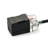 Heschen Square Inductive Proximity Sensor Switch Non-Shield Type PL-05N Detector Distance 5mm 10-30VDC 200mA NPN Normally Open(NO) 3 Wire,Pack of 5