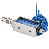 Hechen solenoid electromagnet HS-0530B DC 12V 1.7A 5N 10mm stroke push pull type open frame