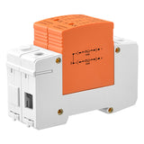 Heschen Surge Protective Device, LYD1-C40/275, 2P 275V 20KA, Fire-Proof, Low-Voltage Arrester, 35mm DIN Rail Mounting