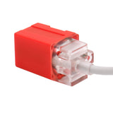 Heschen Square Inductive Proximity Sensor Switch Non-Shield Type PL-05D1 Detector Distance 5mm 10-30VDC 200mA Normally Open(NO) 2 Wire,Pack of 5
