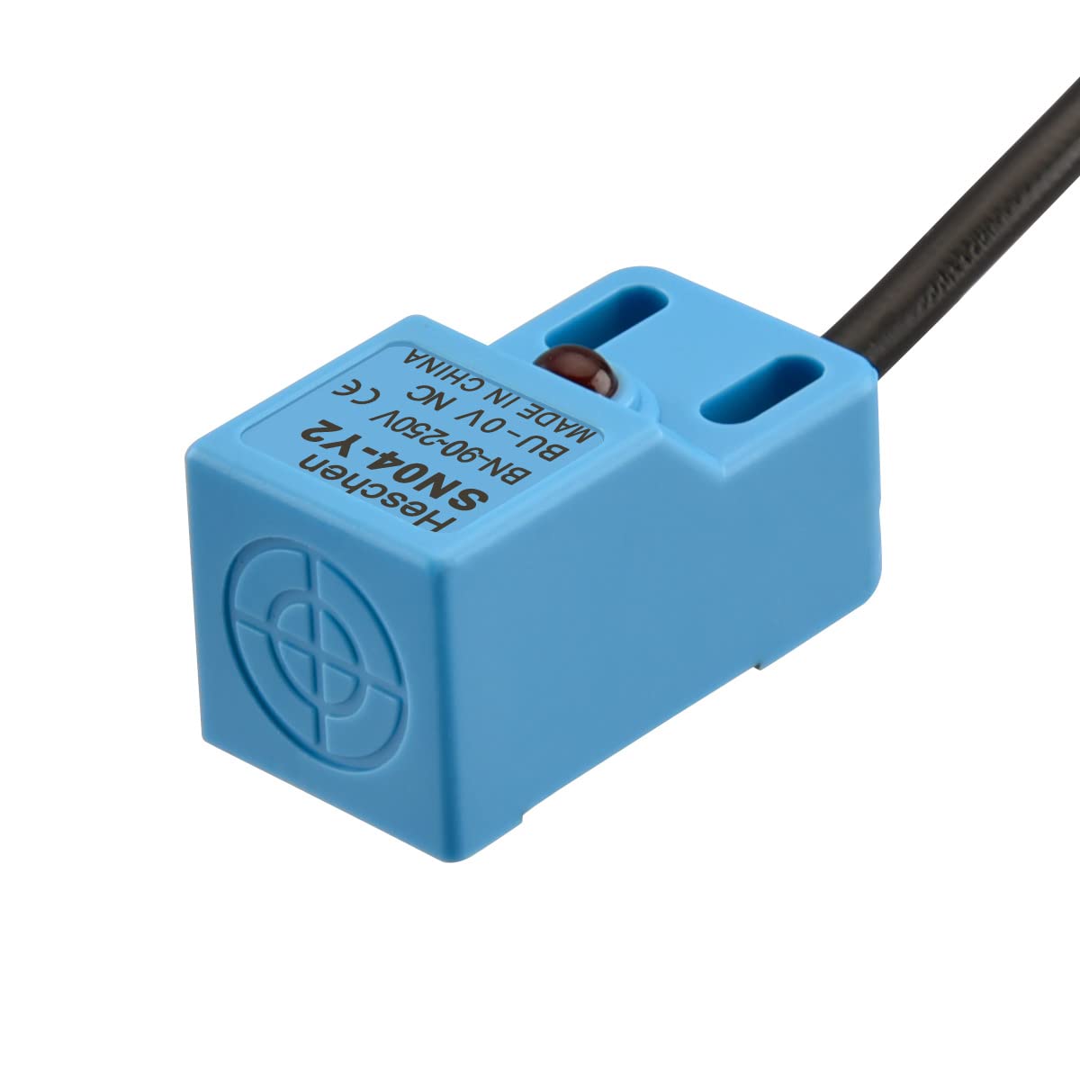 Heschen Square Inductive Proximity Sensor Switch, Non-Shield Type, SN0