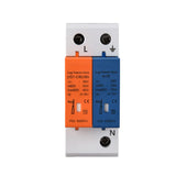 Heschen Surge Protective Device, N-PE, LYD1-C40/385, 2P 20KA, Fire-Proof, Low-Voltage Arrester, 35mm DIN Rail Mounting