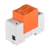 Heschen DC Surge Protective Device, LYD1-C, 2P DC24V 20KA, Fire-Proof, Low-Voltage Arrester, 35mm DIN Rail Mounting