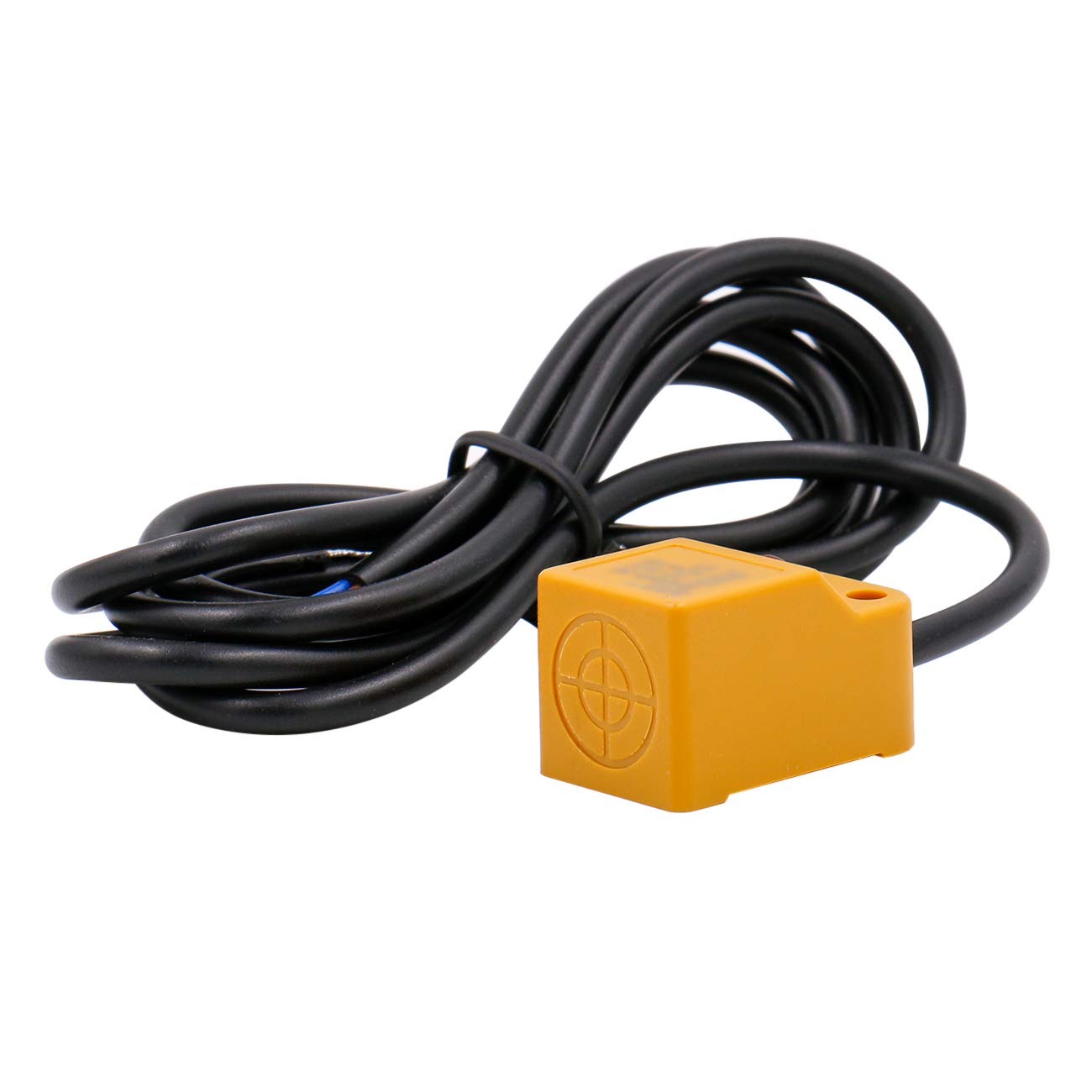 Heschen Square Inductive Proximity Sensor Switch Non-Shield Type SN05-P2 Detector Distance 5mm 10-30VDC 200mA PNP Normally Closed(NC) 3 Wire,Pack of 5