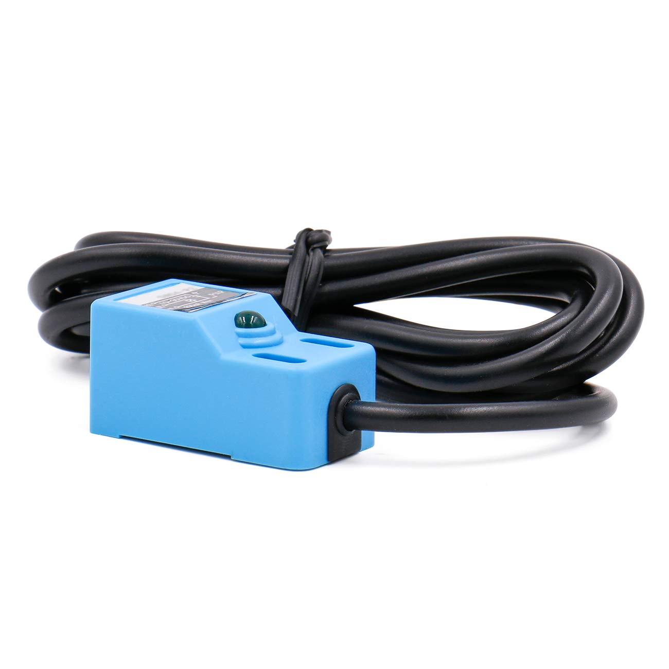 Heschen Square Inductive Proximity Sensor Switch Non-Shield Type SN04-D2 Detector Distance 5mm 10-30VDC 200mA PNP Normally Closed(NC) 2 Wire,Pack of 5