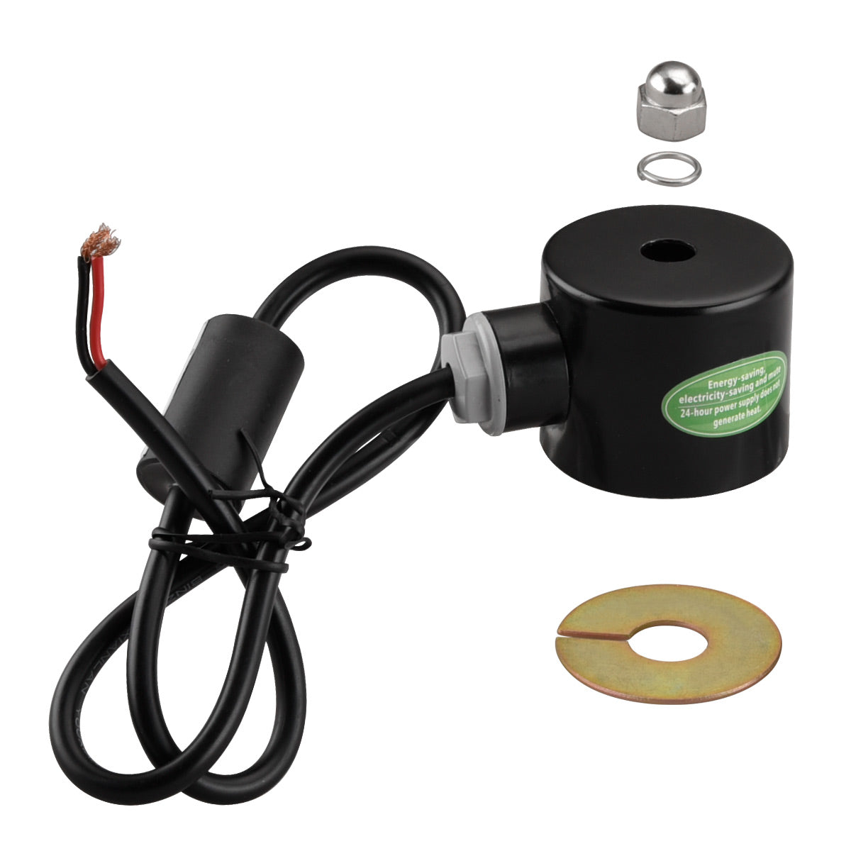 Heschen Electric Solenoid Valve Coils, AC 220V, Electricity-Saving and Mute, for 2W Type Series Normally Closed Water Valve