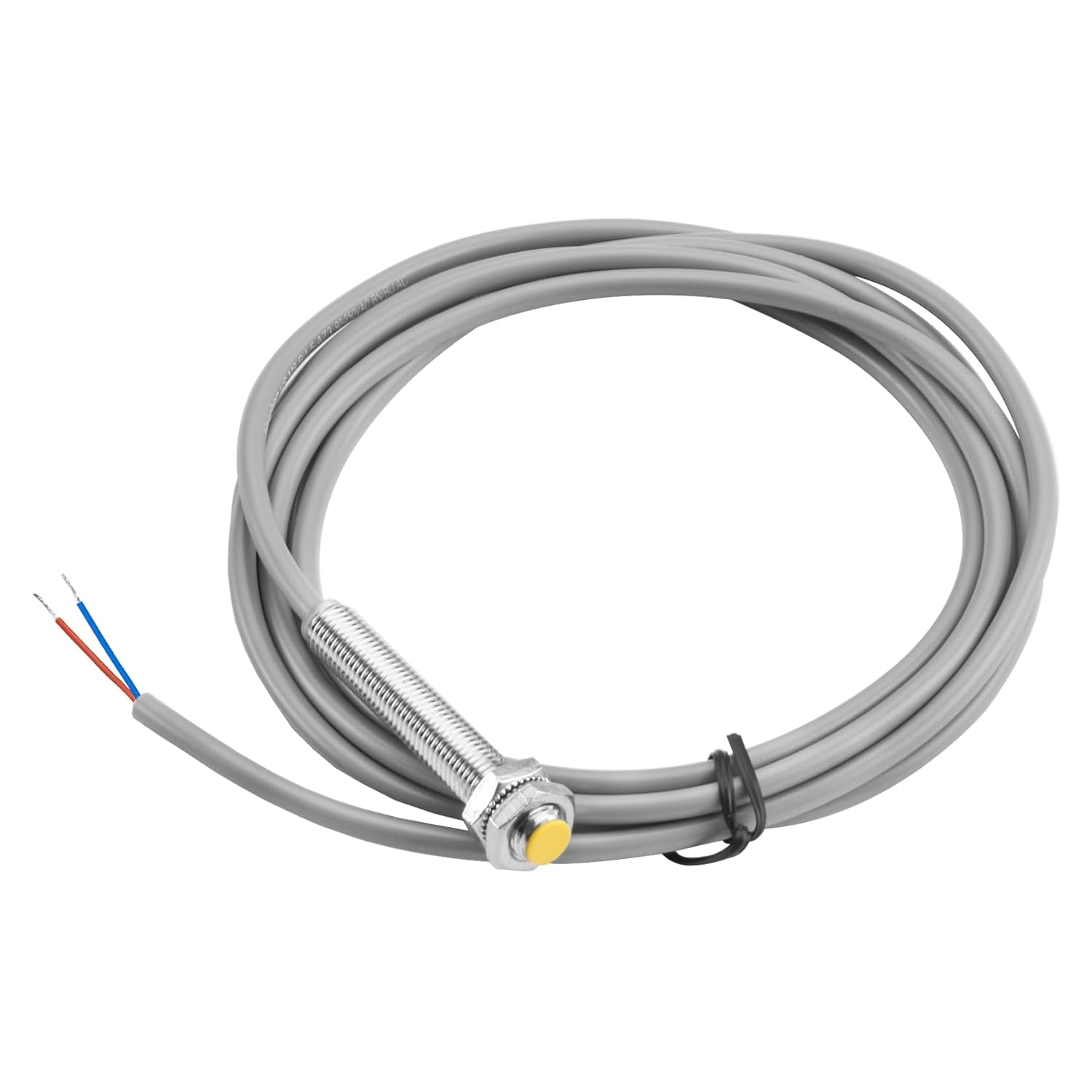 Heschen 1.5mm Embedded Inductive Proximity Sensor Switch Bi1.5-M8-AZ3X Cylindrical Type AC 90-250V 2 Wire NO(Normally Open) CE