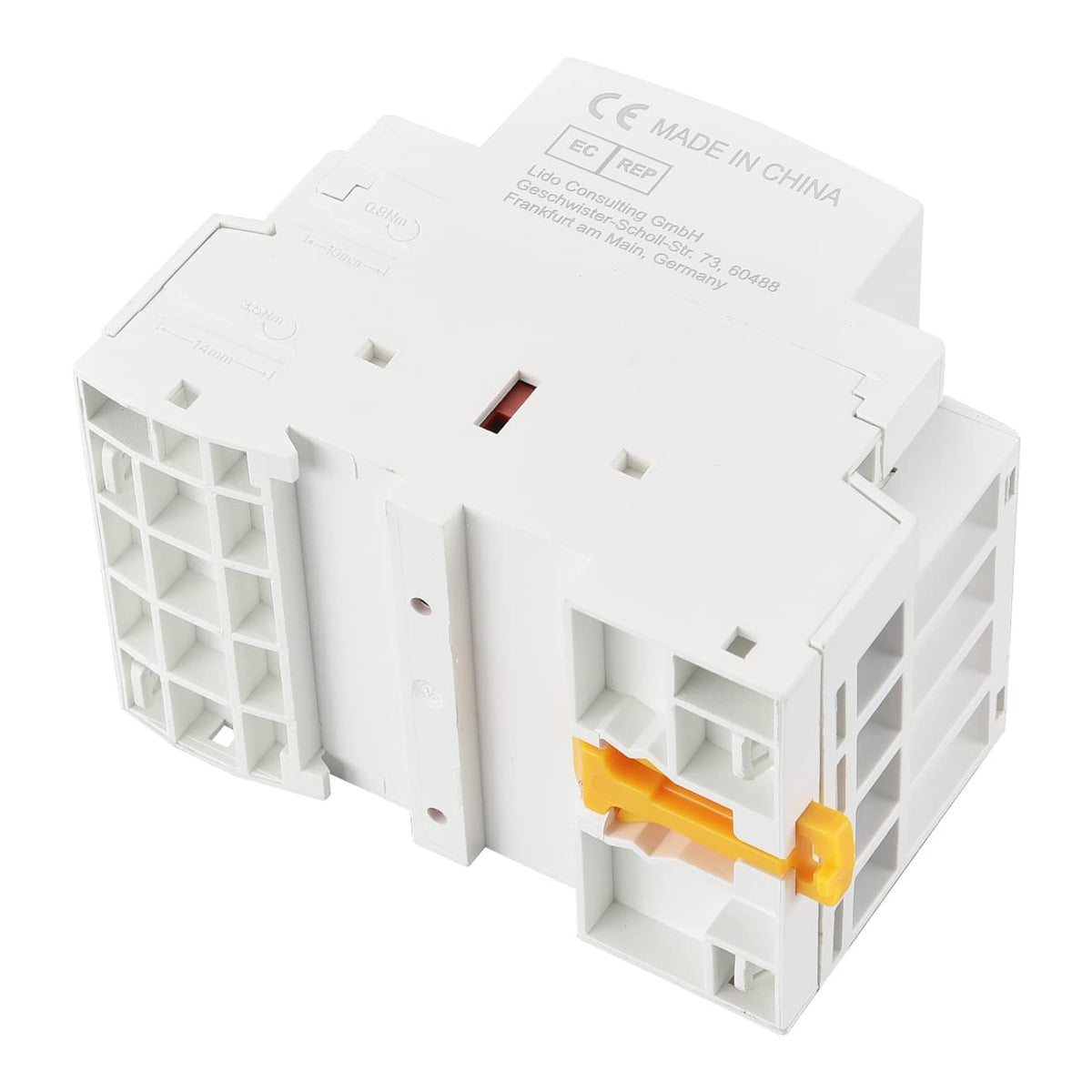 Heschen Household AC Contactor, HS1-100, Ie 100A 2 Pole 1NO 1NC AC 220