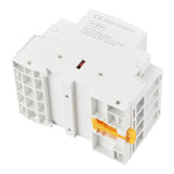 Heschen Household AC Contactor, HS1-100, Ie 100A, 2 Pole 1NO 1NC, AC 220/240V Coil Voltage, 35mm DIN Rail Mount