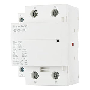 Heschen Huishoudelijke wisselstroombeveiliging HSR1-63 2-polig, twee normaal gesloten, AC 220 V/230 V spoelspanning, 35 mm DIN-railhouder Heschen Huishoudelijke wisselstroombeveiliging HSR1-63 2-polig, twee normaal gesloten, AC 220 V/230 V spoelspanning, 35 mm DIN-railhouder