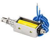 Open Frame Solenoid Electromagnet HS-0530B 5/6/12/24VDC 1.35A/1.45A/1A/810mA 5N 10mm Stroke Push Pull Type
