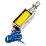 Open Frame Solenoid Electromagnet HS-0530B 5/6/12/24VDC 1.35A/1.45A/1A/810mA 5N 10mm Stroke Push Pull Type