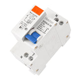 Heschen ELCB Circuit Breaker DZ30LE-32 C16 1 Pole Normally Open 230V AC Coil Voltage 16A 35 mm DIN Rail Mount