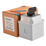 Heschen Universal Rotary Cam Selector Changer Switch, SZW26-20/D303.3D, 660V 20A, 3 Position, 3 Phase 12 Terminals, CE, with Master Switch Outer Box LW28-20/4