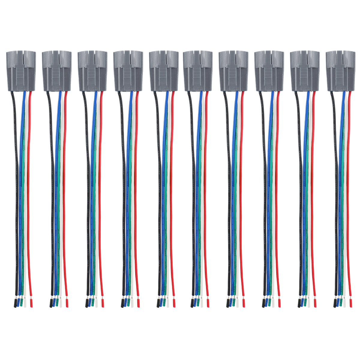 Heschen Wiring Plug with Harness for 16mm 5/8" Push Button Switch ON Off 1 NO 1 NC Wire Connectors
