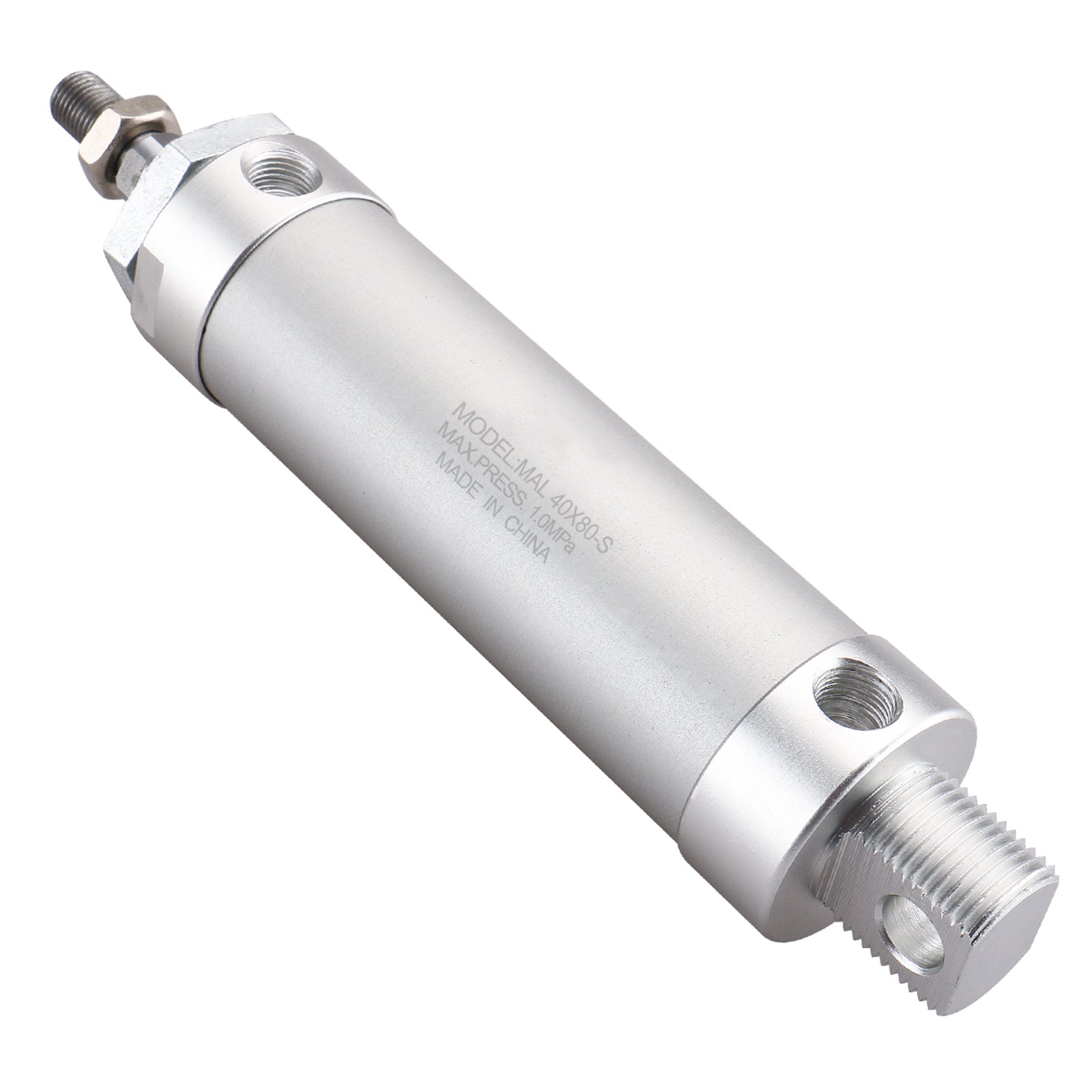 Heschen Pneumatic slim Air Cylinder with magnet, MAL 40-80-S G1/4" port 40mm Bore Double Action