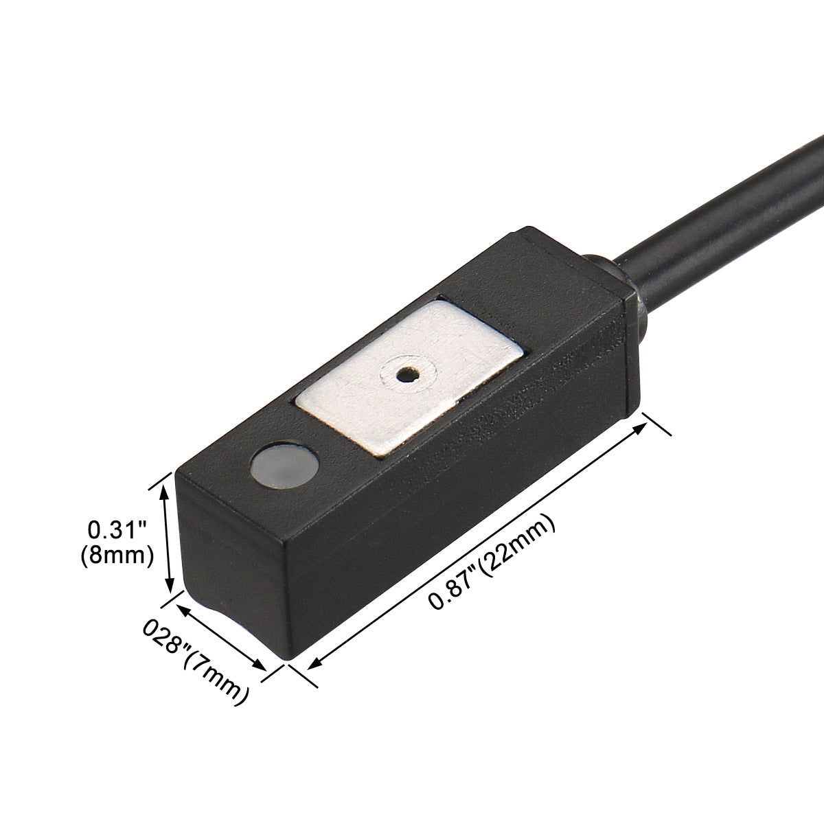 Heschen Magnetic Sensor Switch CS1-S DC10-30V 2.0m Wired Cable CE