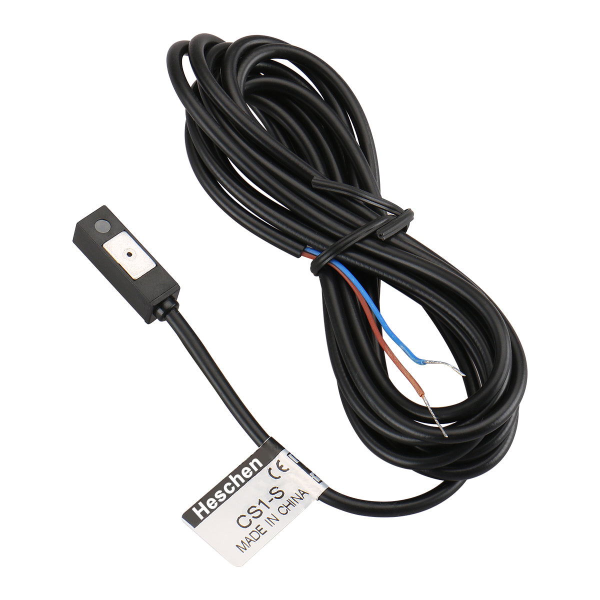 Heschen Magnetic Sensor Switch CS1-S DC10-30V 2.0m Wired Cable CE