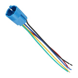 Heschen Wiring Plug with Harness for 16mm 5/8" Push Button Switch ON Off 1 NO 1 NC Wire Connectors