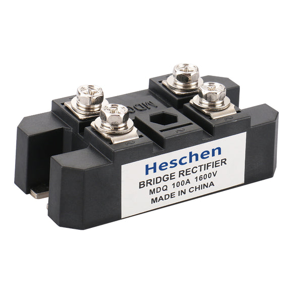 Pont redresseur - YOSOO - MDS100A - 100A - 1600V - Triphasé - Métal et Pont redresseur - YOSOO - MDS100A - 100A - 1600V - Triphasé - Métal et