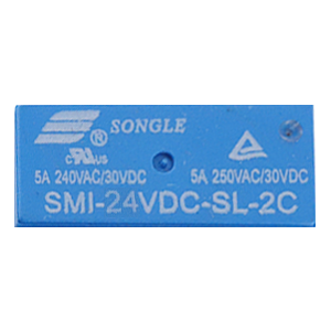 HesChen PC Board Relay SMI-24VDC-SL-2C 10A 250VAC/30VDC 8pin DIP Sealed 10 Pack
