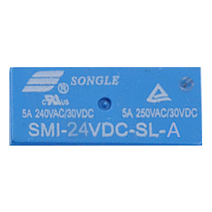 HesChen PC Board Relay SMI-24VDC-SL-A 10A 250VAC/30VDC 4pin DIP Sealed 10 Pack
