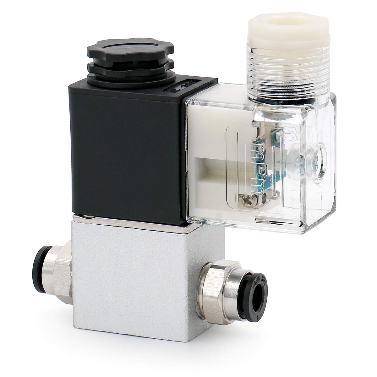 Heschen Electrical Pneumatic Solenoid Valve 2V025-08 12V/24V/110V/220V PT1/4 2/2 Way Normally Closed CE IP65