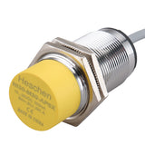 Heschen 30mm Non-embedded Inductive Sensor Switch Ni30-M30-AP6X Cylindrical Type DC 10-30V 3 Wire PNP NO(Normally Open) CE