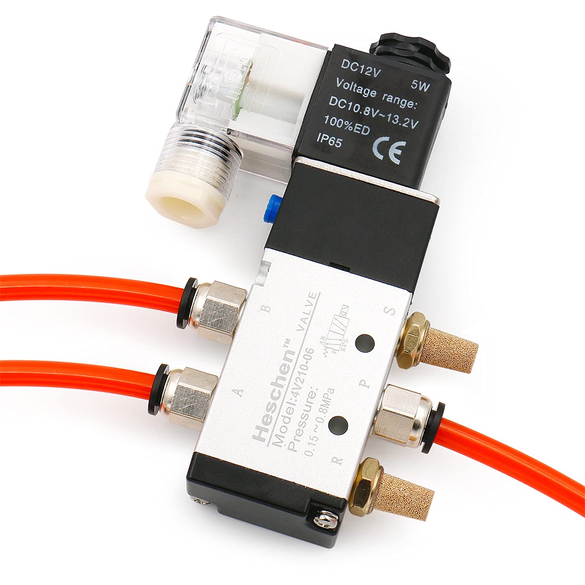 Électrovanne Pneumatique - DIO - 4V210-08 - 2 Positions - 5 Ports