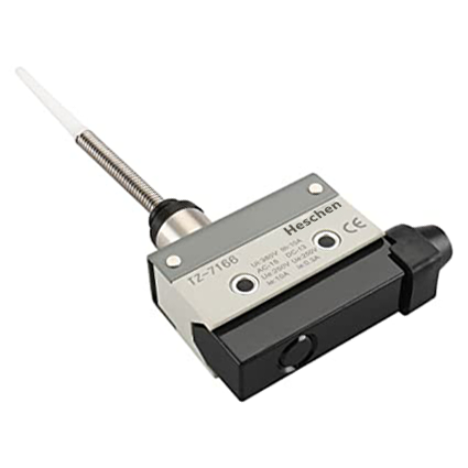 Heschen Limit Switch Flexible Rod Momentary Type SPDT 1NC+1NO AC DC 380V 10A Micro Switch TZ-7166