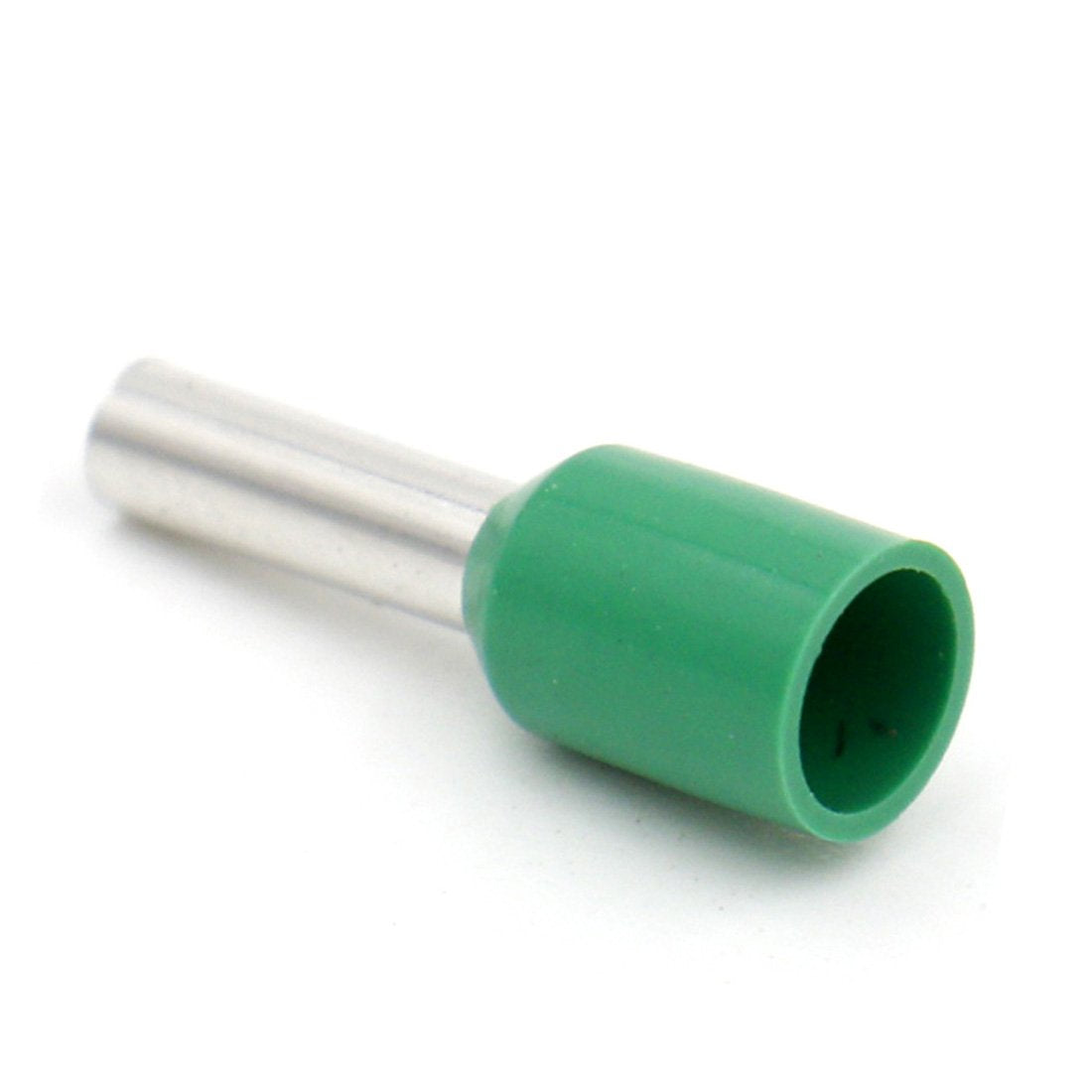 Heschen Cord End Terminal E2508 AWG 14/2.5 mm², Wire Copper Crimp Connector, Vinyl Insulated, Green, Pack of 1000