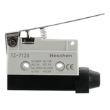 Heschen Limit Switch Hinge Roller Lever Momentary Type SPDT 1NC+1NO AC DC 380V 10A Micro Switch TZ-7120