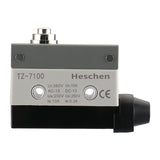 Heschen Limit Switch Short Push Plunger SPDT 1NC+1NO AC DC 380V 10A Momentary Type TZ-7100 CE Listed