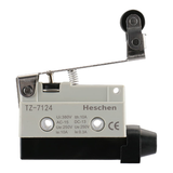 Heschen Limit Switch One-Way Roller Lever Momentary Type SPDT 1NC+1NO AC DC 380V 10A Micro Switch TZ-7124