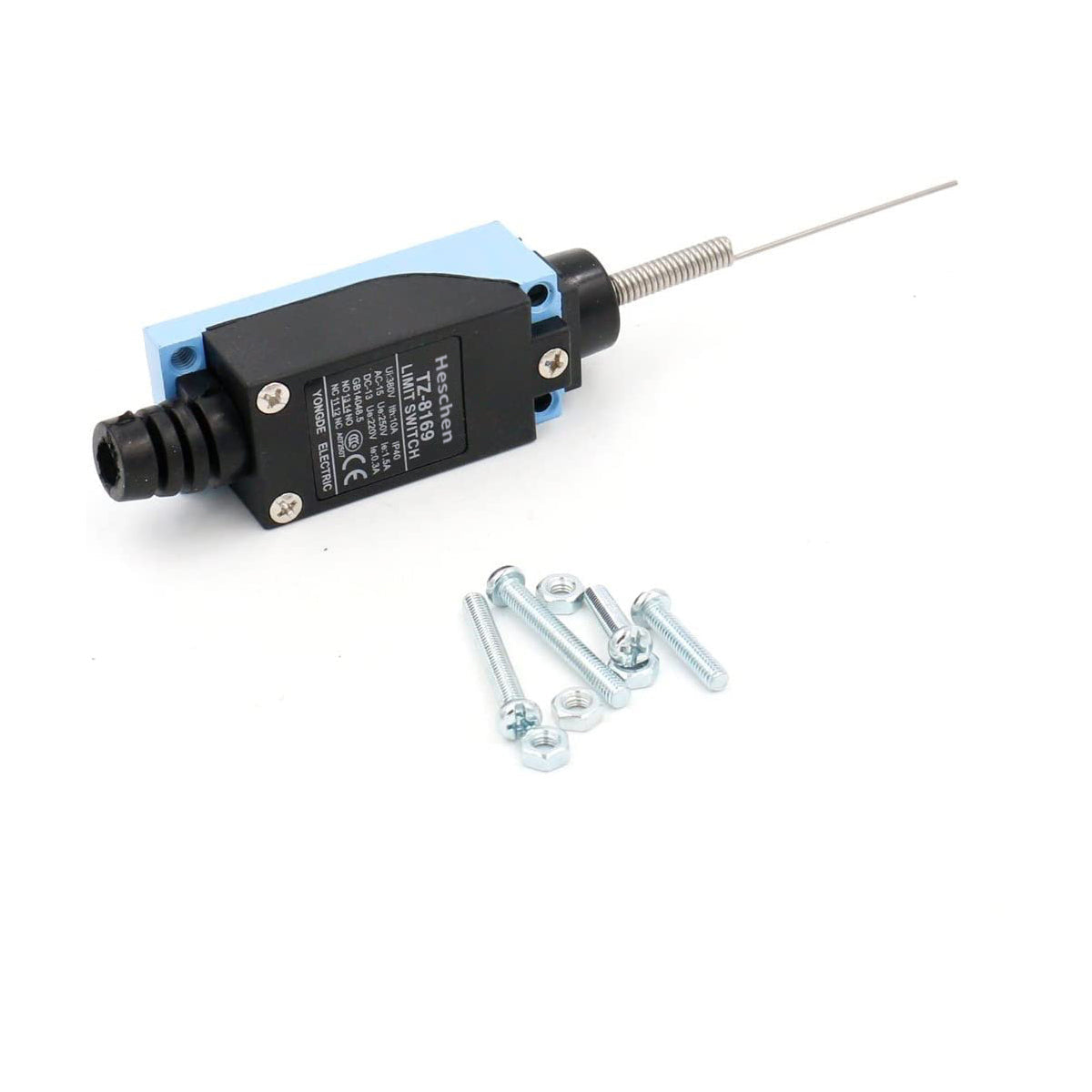 Heschen Limit Switch HS-8169 (TZ-8169,ME-8169,XCE 106) Flexible Spring Actuator for CNC Mill Plasma