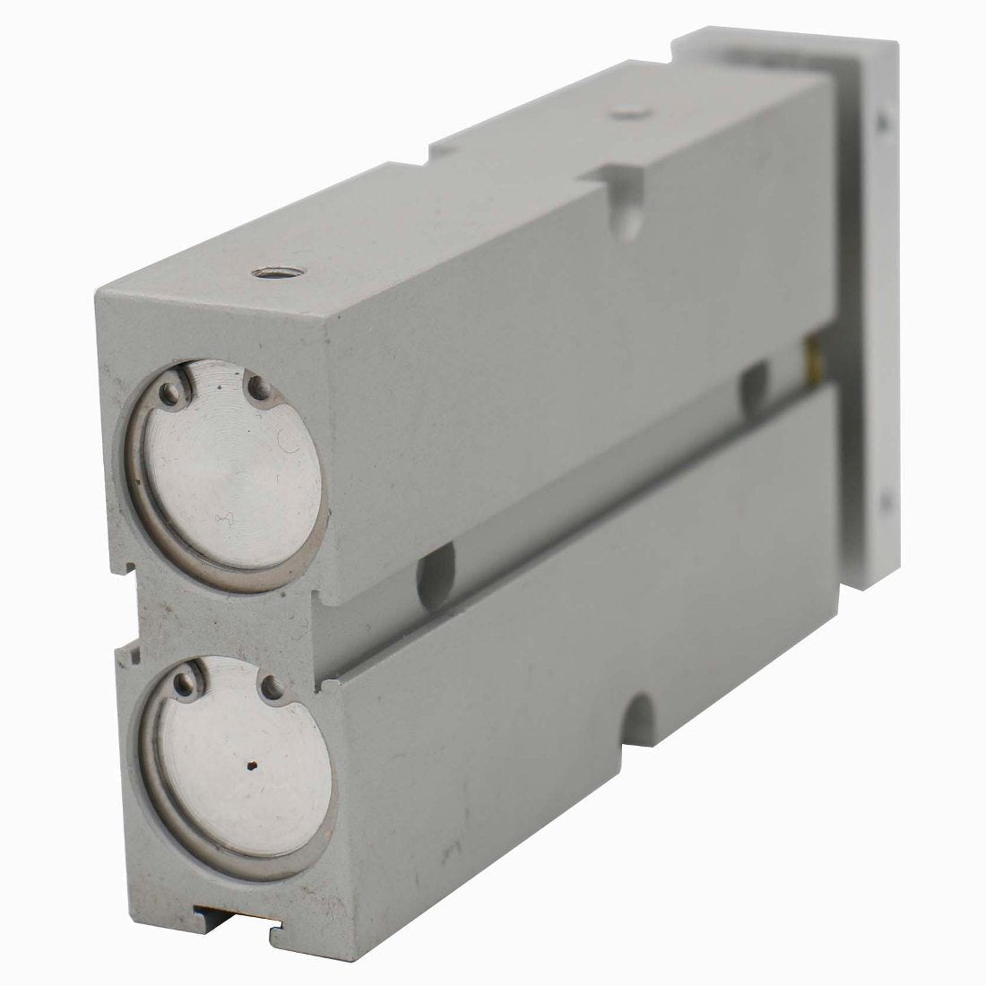 Heschen Pneumatic Air Cylinder TN20-200 20mm Bore 200mm Stroke Double-Rod Double-Acting Aluminum